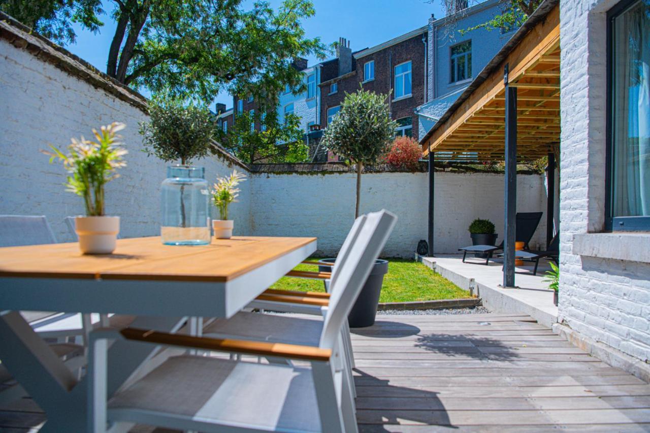 Garden Guillemins Station Apartment Liege Bagian luar foto